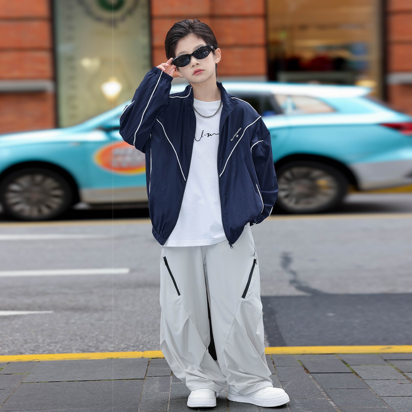 Boys' Lightweight UPF 50+ Sun-Protection Jacket