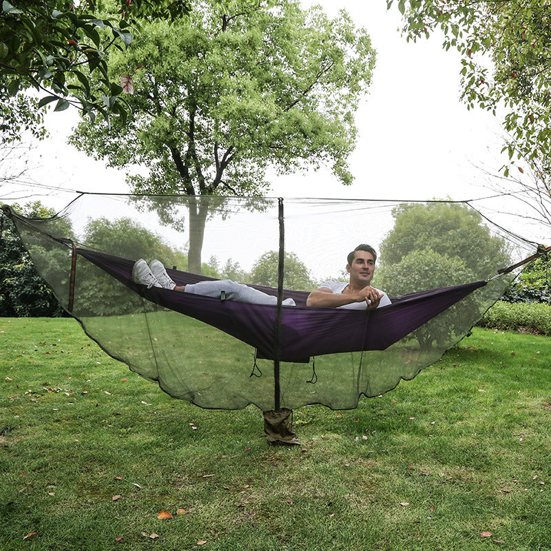 360‑Degree Anti‑Mosquito Net Hammock for Outdoor