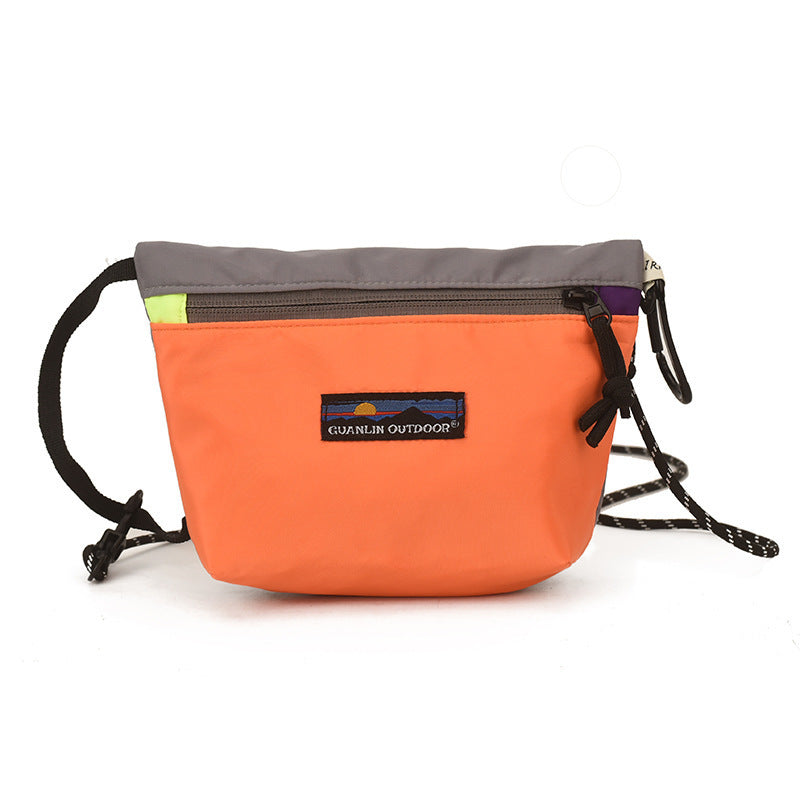 Patagonia Color Block 2L Crossbody Bag, Canvas Shoulder Sling Bag