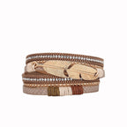 Brezin Locks Multi-Feather Bracelet