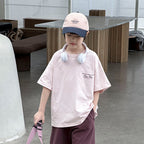 Children's Weight Print Boys Short Sleeve T-Shirt