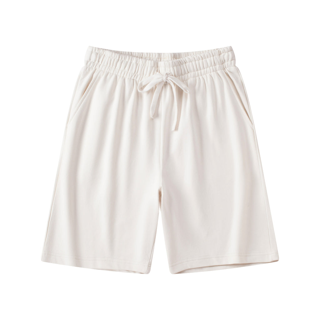 Men's Lightweight Cotton 5 Inch Loose Breathable Summer Lounge Shorts