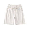 Men's Lightweight Cotton 5 Inch Loose Breathable Summer Lounge Shorts