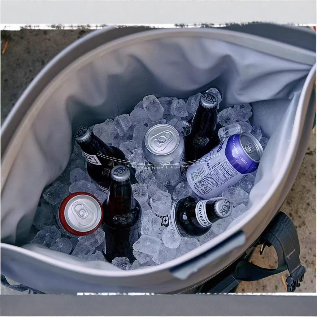 Insulated backpack 35 liters, travel cooler