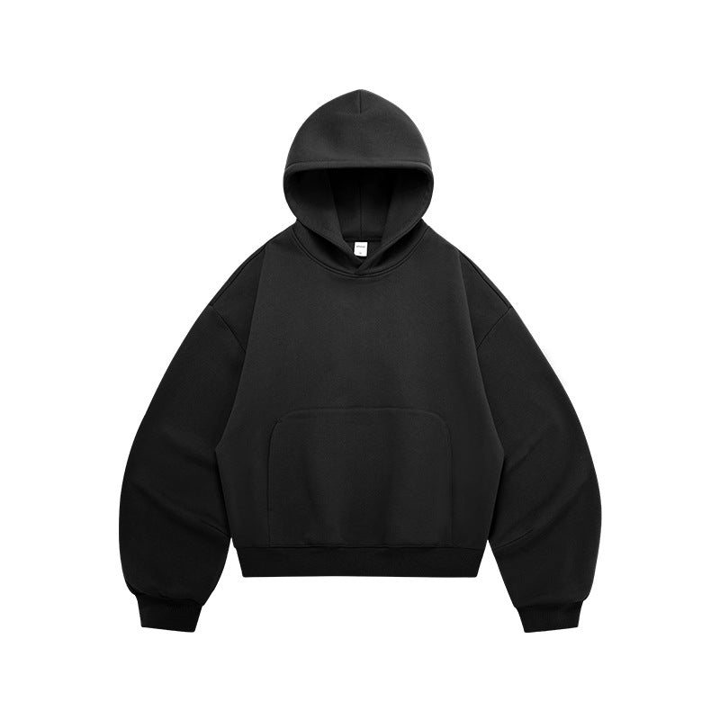 Fleece-lined hoodie, eggshell fleece sweatshirt