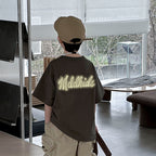 Children's Weight Print Boys Short Sleeve T-Shirt
