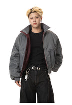 silhouette loose short aviator cotton jacket, thickened warm cotton clothes in winter, the same for men and women
