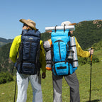 75L Large‑Capacity Hiking Backpack, Water‑Repellent Outdoor Travel Rucksack for Sports & Casual Use