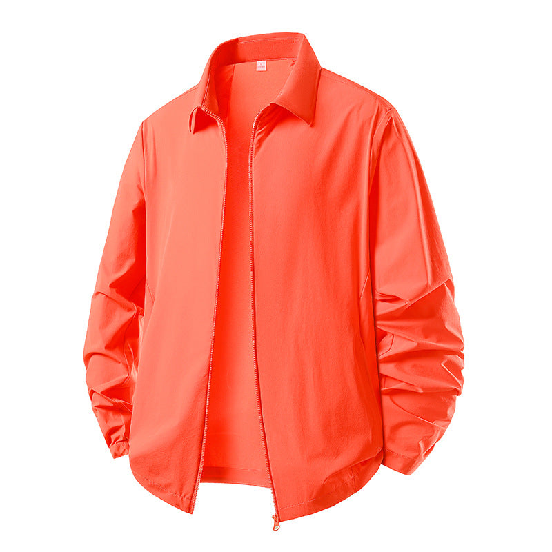 Men's Windproof UV‑Protection Windbreaker, Spring Business Outdoor Breathable Casual Jacket