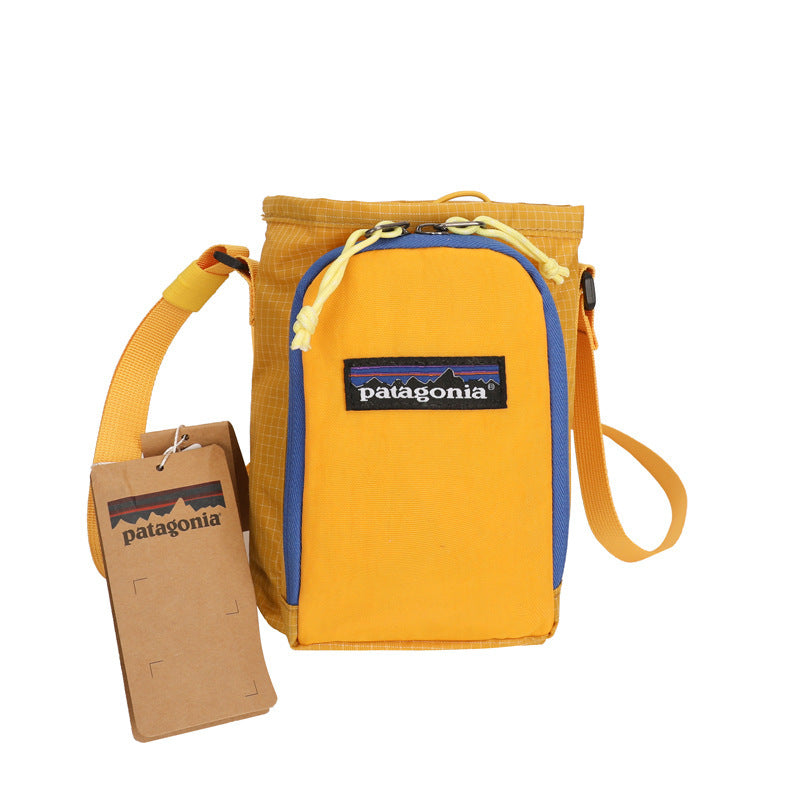 Patagonia Lightweight Drawstring 1.8L Crossbody Bag, Ripstop Nylon Outdoor Shoulder Sling Pack