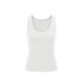 Women's High elastic threaded U-neck undershirt