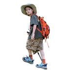 Summer Camouflage Cargo Shorts, Loose Fit Boys Kids Shorts