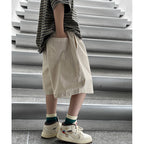 Pure Cotton Breathable Boys' Mid-Length Shorts