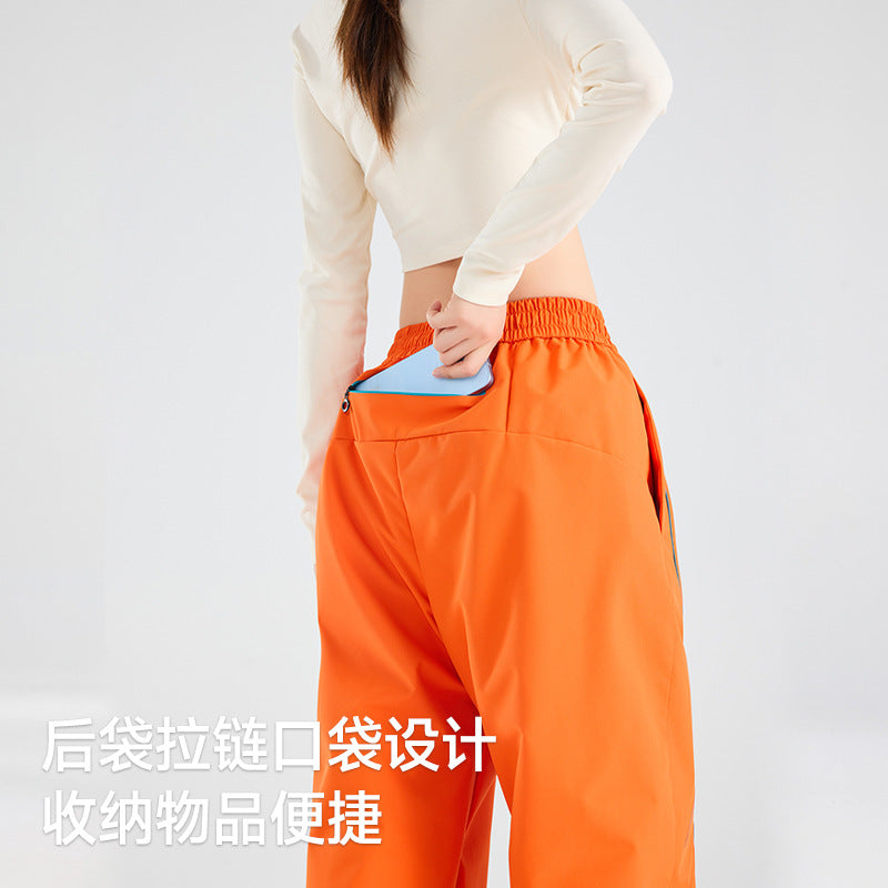 WENHOUU Women's 2-in-1 Detachable Waterproof Hiking Pants, Loose Cargo Trekking Trousers