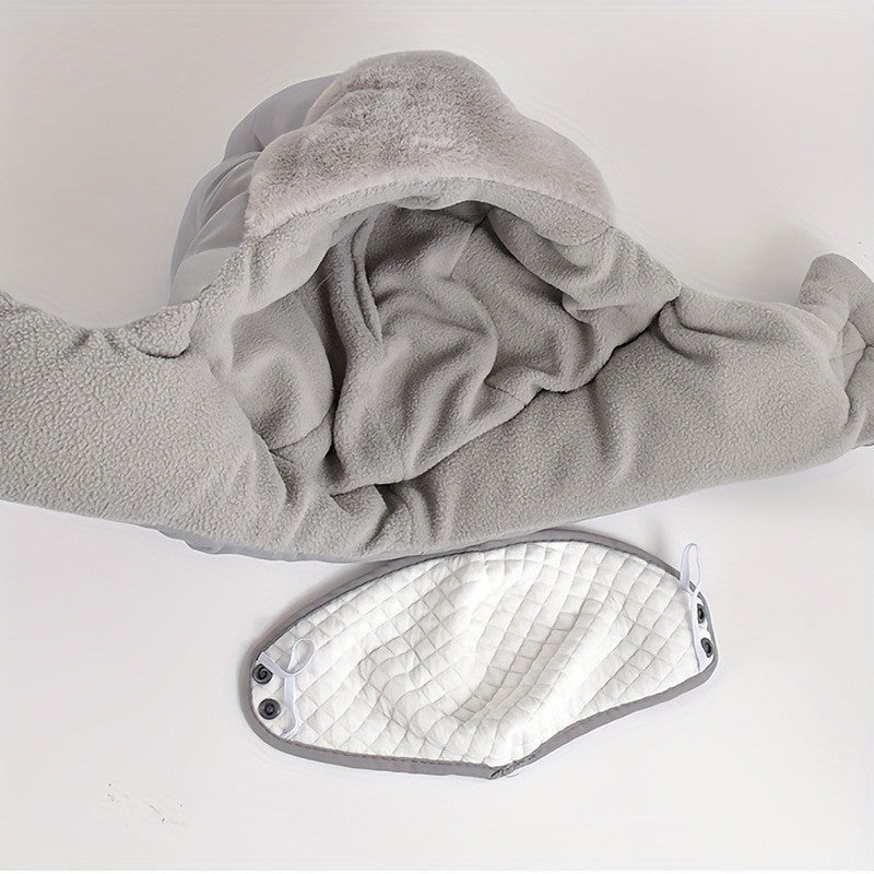 Men's cycling cold-proof headgear, winter ear protection and windproof cotton hat