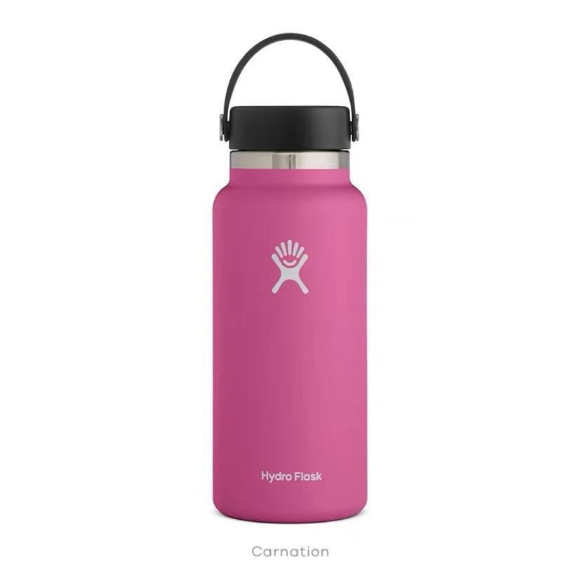 Portable Large‑Capacity 304 Stainless Steel Vacuum Insulated Water Bottle, Leak‑Proof Travel Thermos Tumbler