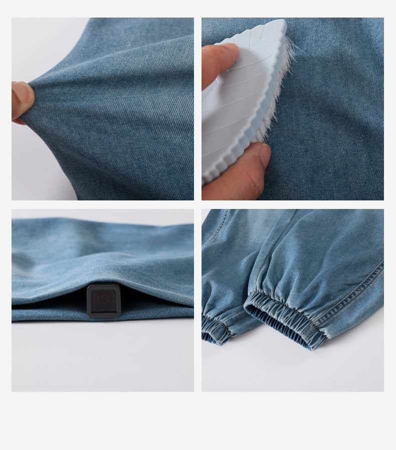 Children's Clothing: Lightweight, Soft Cotton Denim Jeans
