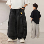 Boys Thin Casual Pants, Versatile Daily Wear Trousers for Kids