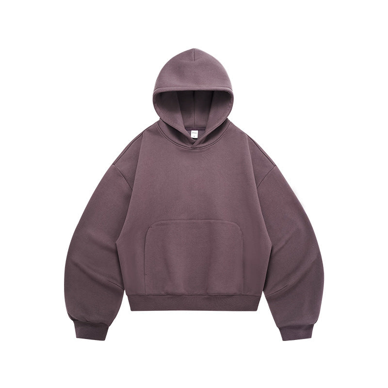 Fleece-lined hoodie, eggshell fleece sweatshirt