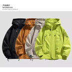 Youth popular jacket, the same Japanese simple style for men and women, versatile windproof and rainproof jacket