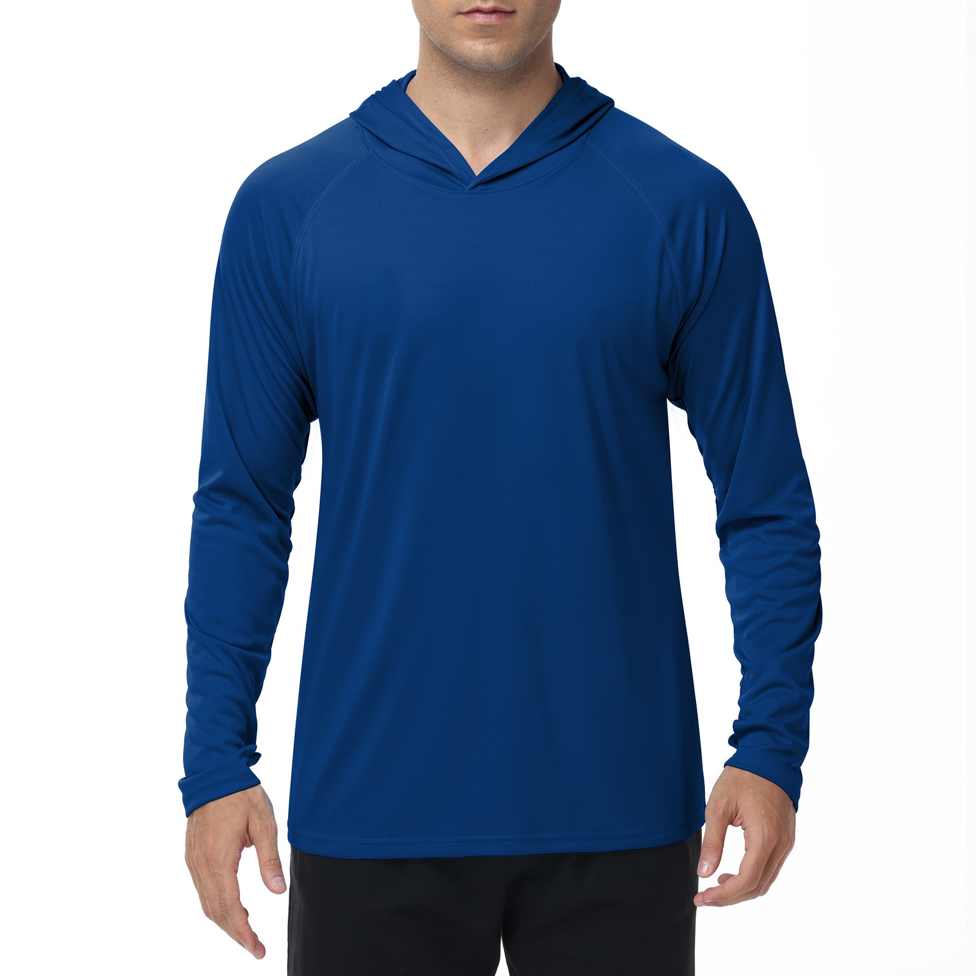 Men's UPF50+ Quick Dry Hooded UV Protection Outdoor Sun Shirt