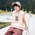 Boys Summer Pure Cotton Sleeveless T-Shirt Casual Vest Top