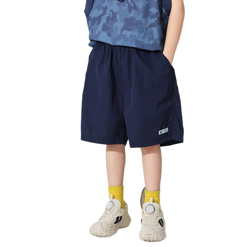 2026 New Lightweight Quick Dry 5 Inch Athletic Shorts for Boys