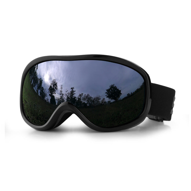 Ski smooth no fog mirror, can card myopia, spherical large field of view ski goggles