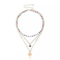 Evil Eye Collarbone Chain Hip Hop Multi-Layer Necklace