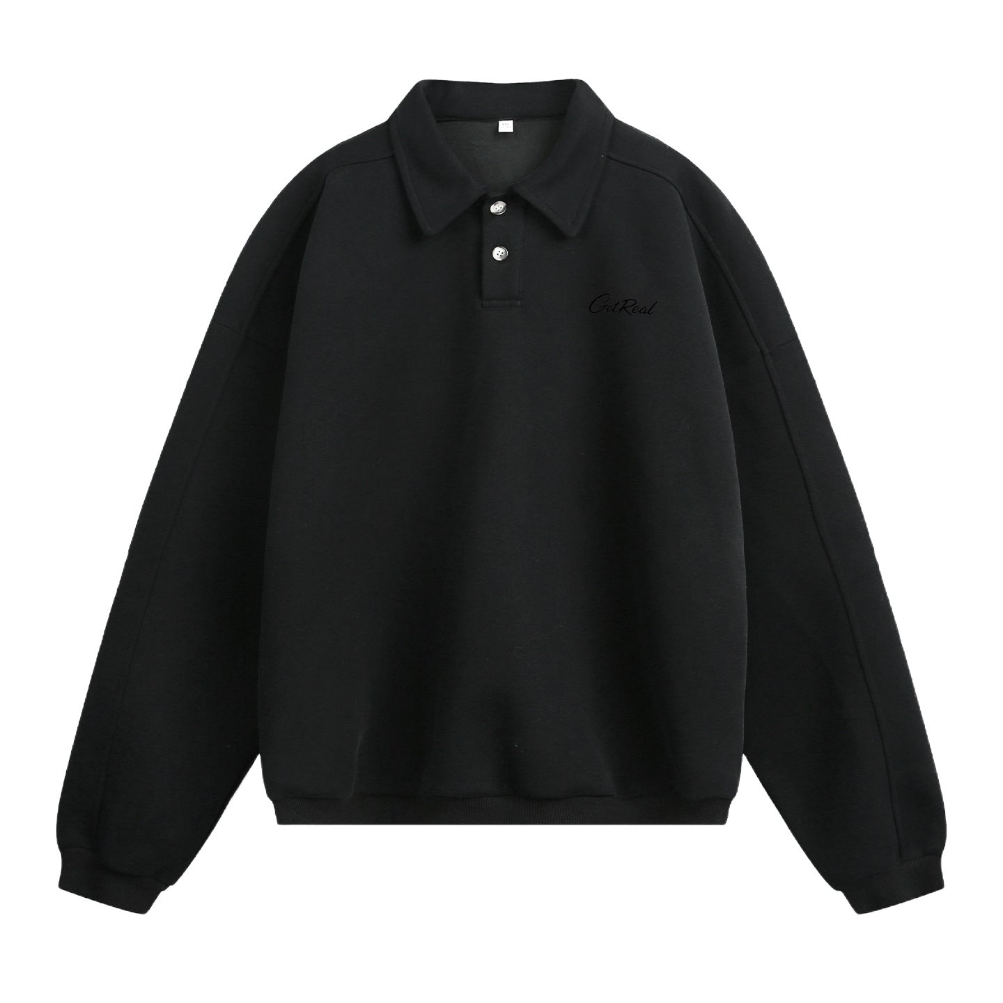 Men's Lapel Letter Sweater/Fleece Shirt (Autumn Style)