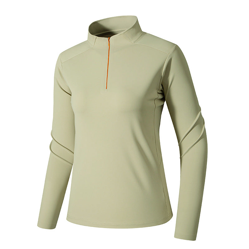 Women Mountain‑Style Quick‑Dry Long Sleeve Athletic Hiking Top