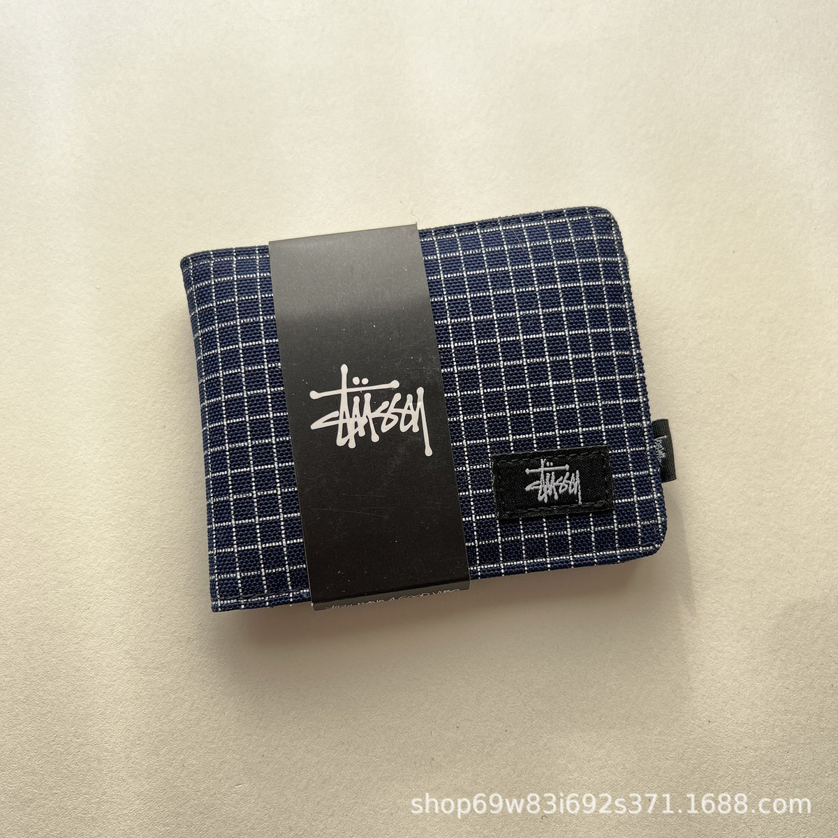 Stüssy short wallet, Oxford cloth short half off