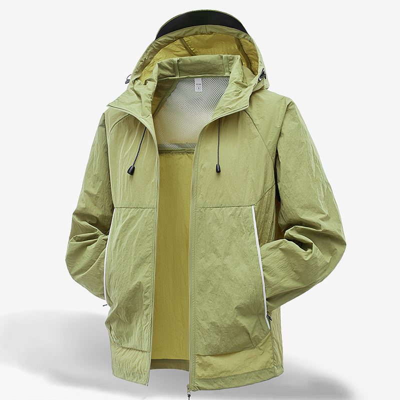 Lightweight Reflective UPF50+ Sun Protection Jacket Anti‑Bacterial Quick Dry for Men & Women