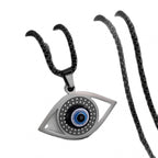 Stainless Steel Evil Eye Necklace