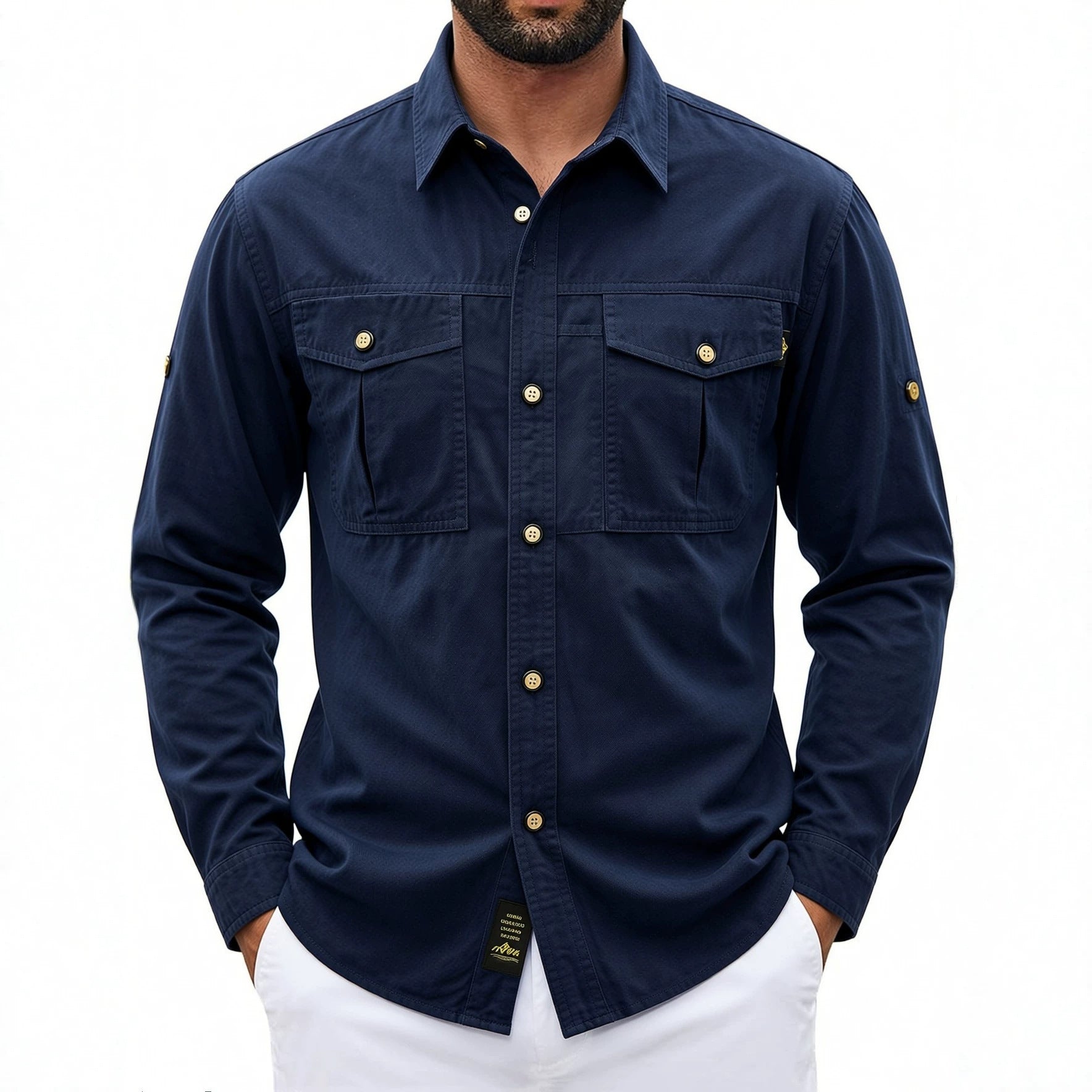 Outdoor Adventure & Leisure Short-Sleeve Utility Fishing Shirt