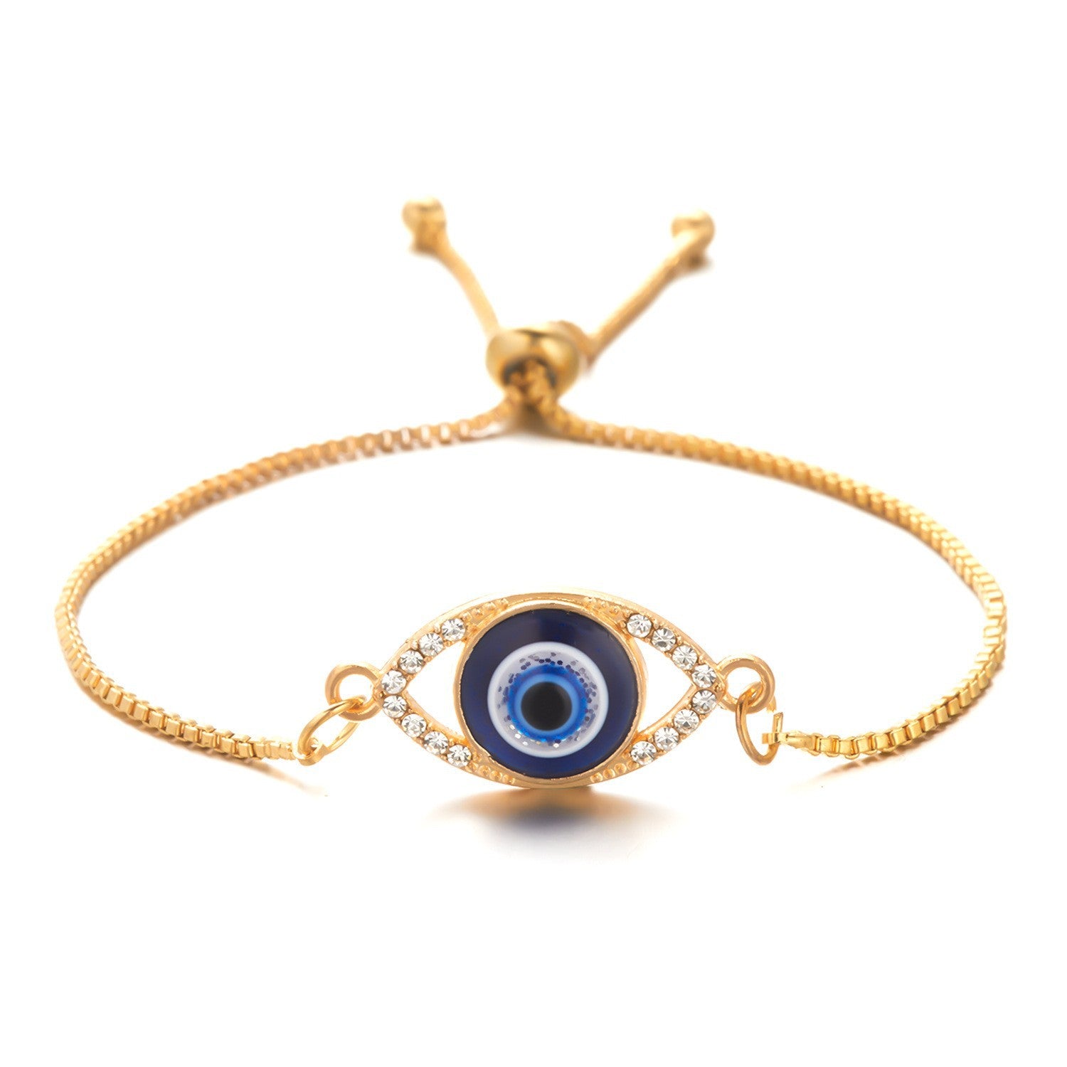 Turkish Evil Eye Adjustable Bracelet