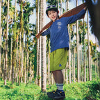 Boys Mountain Style Sun Print Quick Dry Long Sleeve Tee