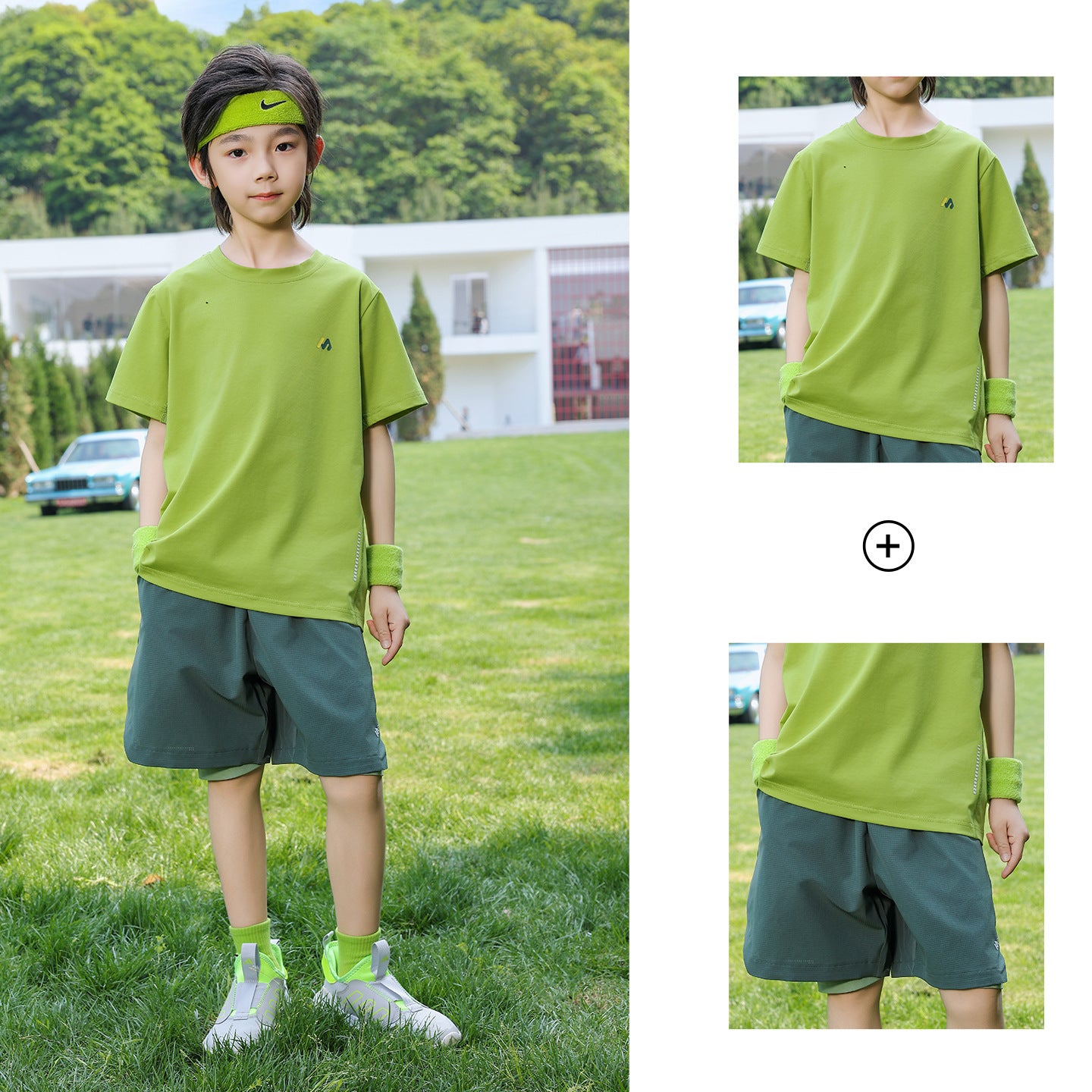 Kids Summer UV Protection Sports Cycling Outfit
