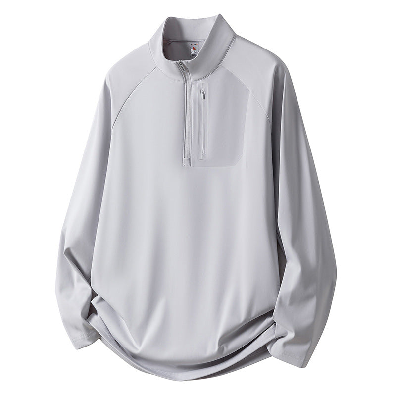 Moisture‑Wicking Quick Dry Long Sleeve Shirt Unisex Outdoor Running Fitness Training Top