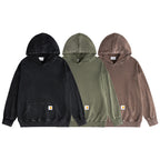 Carhartt WIP Washed Kangaroo Pocket Hooded Sweatshirt