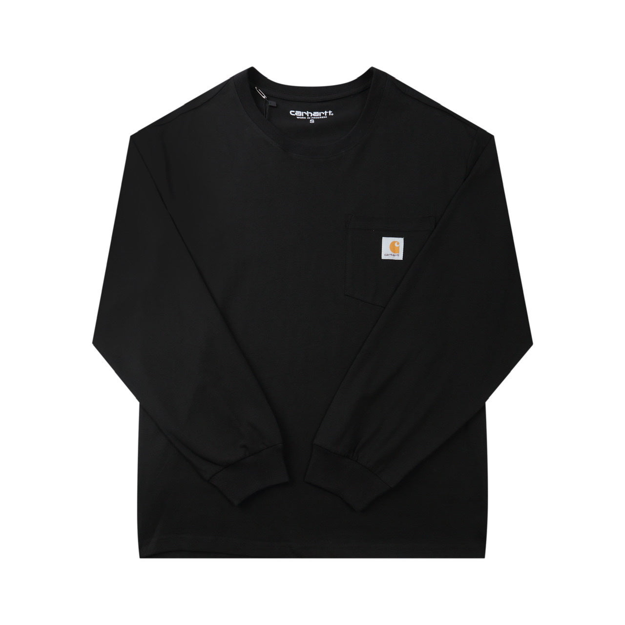 Carhar Long Sleeve Loose Crew Neck T-Shirt