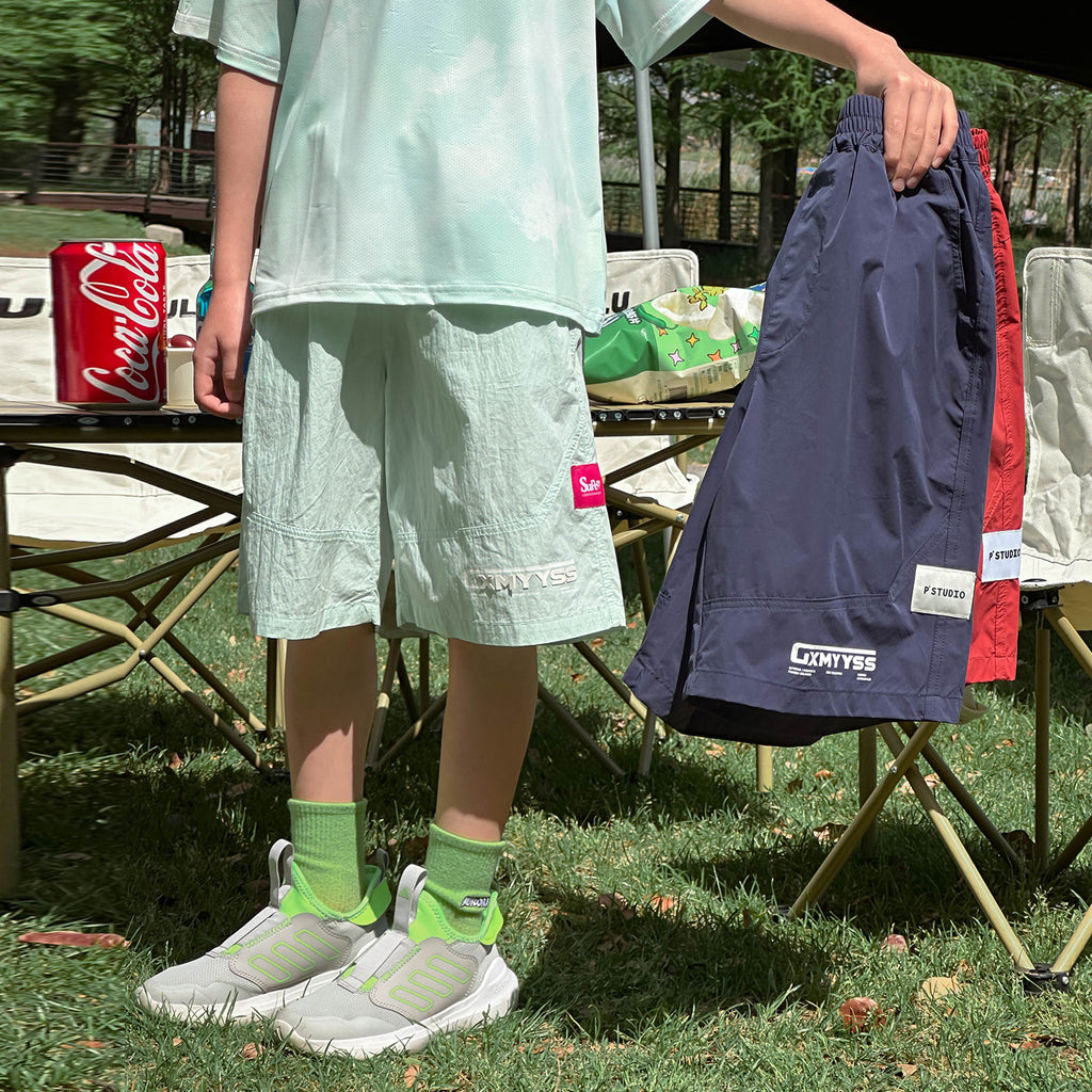 Quick Dry 5 Inch Athletic Shorts, Summer Wear for Boys
