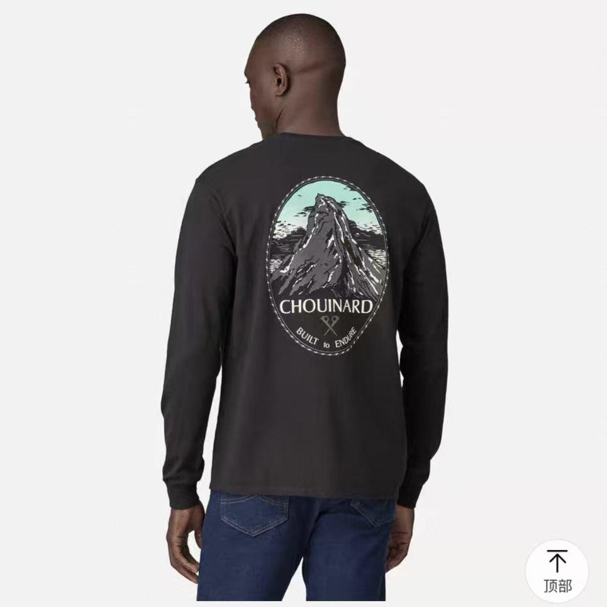 Patagonia Men's Chouinard Crest Long Sleeve Responsibili-Tee
