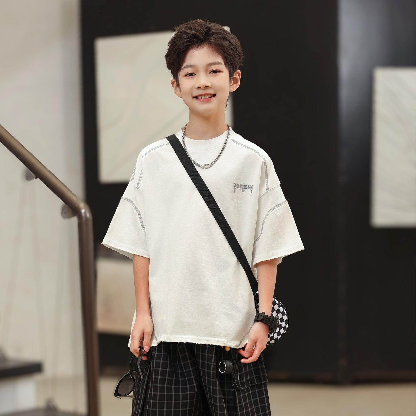 Kids Unique Design Summer Casual T-Shirt