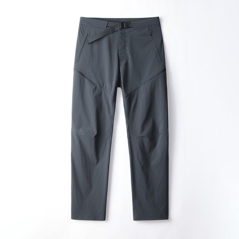 Men's Waterproof Breathable Stretch Softshell Outdoor Hiking Pants