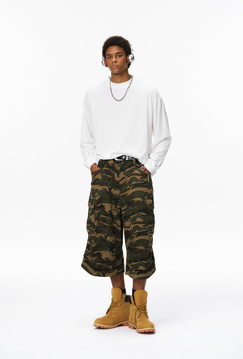 Golden Horse Cotton Long T-shirt
