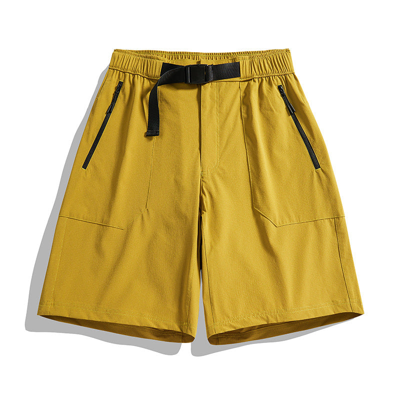 Unisex 5‑Inch Quick‑Dry Summer Shorts, Plus Size Casual Sports Shorts