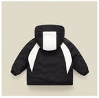 Gduck Unisex Kids' Windbreaker 3-8Y | Waterproof Windproof Fleece Liner | Spring Autumn Winter Outdoor Camping Jacket