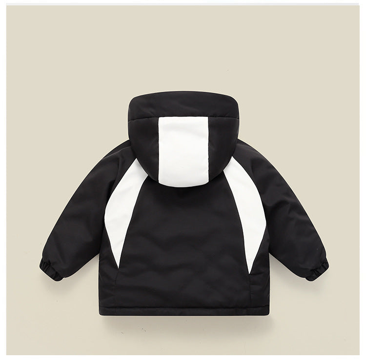 Gduck Unisex Kids' Windbreaker 3-8Y | Waterproof Windproof Fleece Liner | Spring Autumn Winter Outdoor Camping Jacket