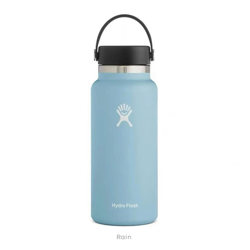 Portable Large‑Capacity 304 Stainless Steel Vacuum Insulated Water Bottle, Leak‑Proof Travel Thermos Tumbler